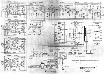 Dynacord Eminent 1 schematic circuit diagram